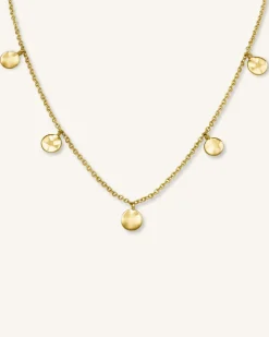 Rosefield Multi Coin Choker Gold Online