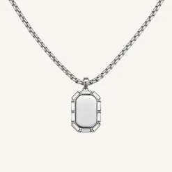 Rosefield Octagon Baguette Necklace Fashion