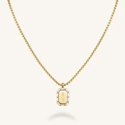 Rosefield Octagon Baguette Necklace Discount
