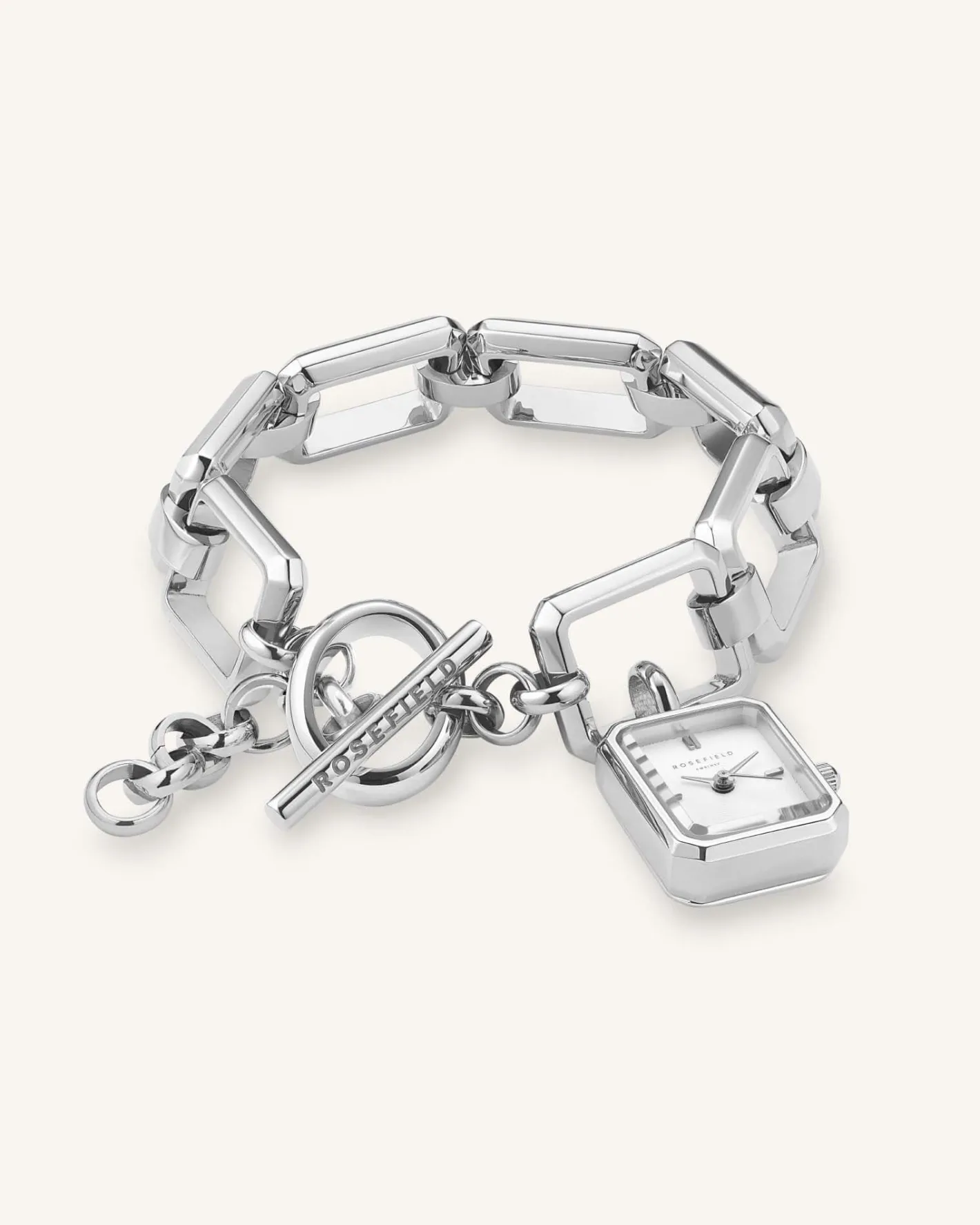 Rosefield Octagon Chain Silver Discount