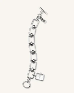 Rosefield Octagon Chain Silver Discount
