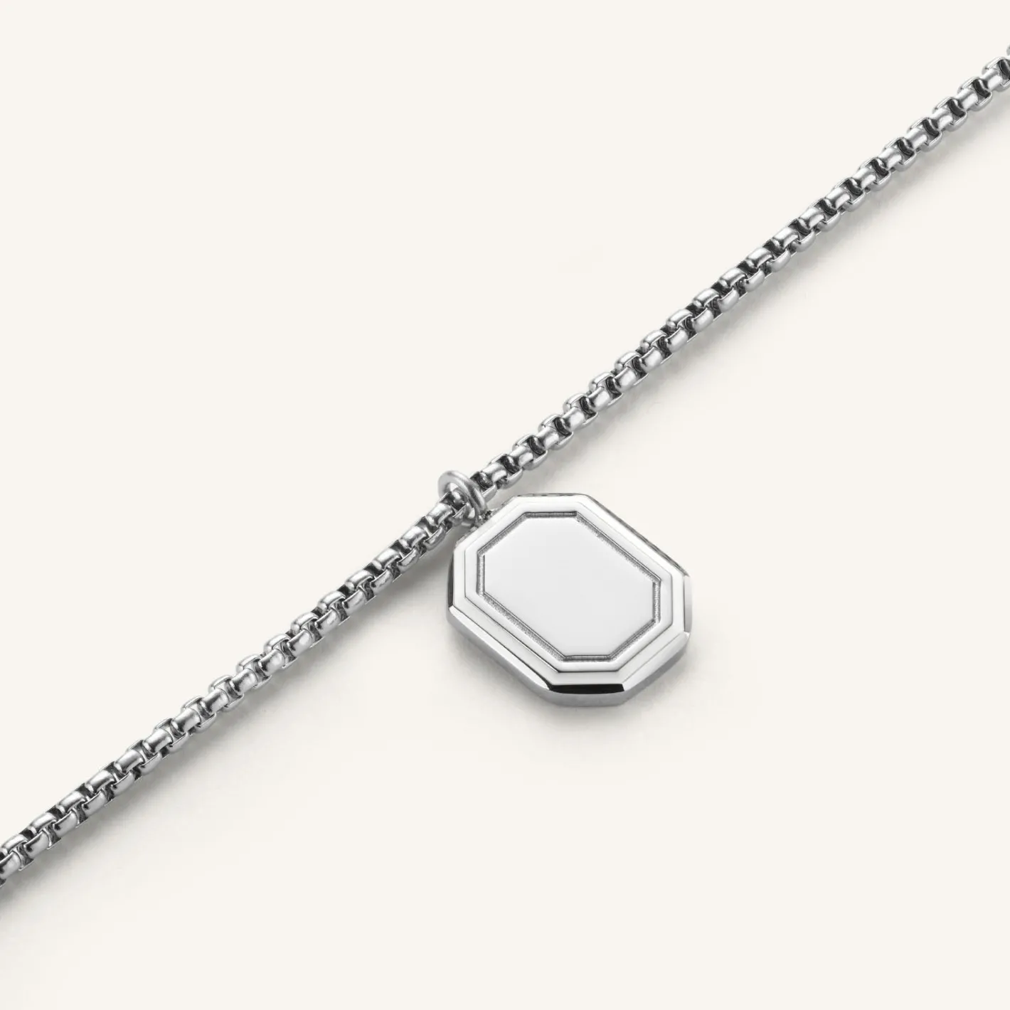 Rosefield Octagon Enamel Necklace Clearance