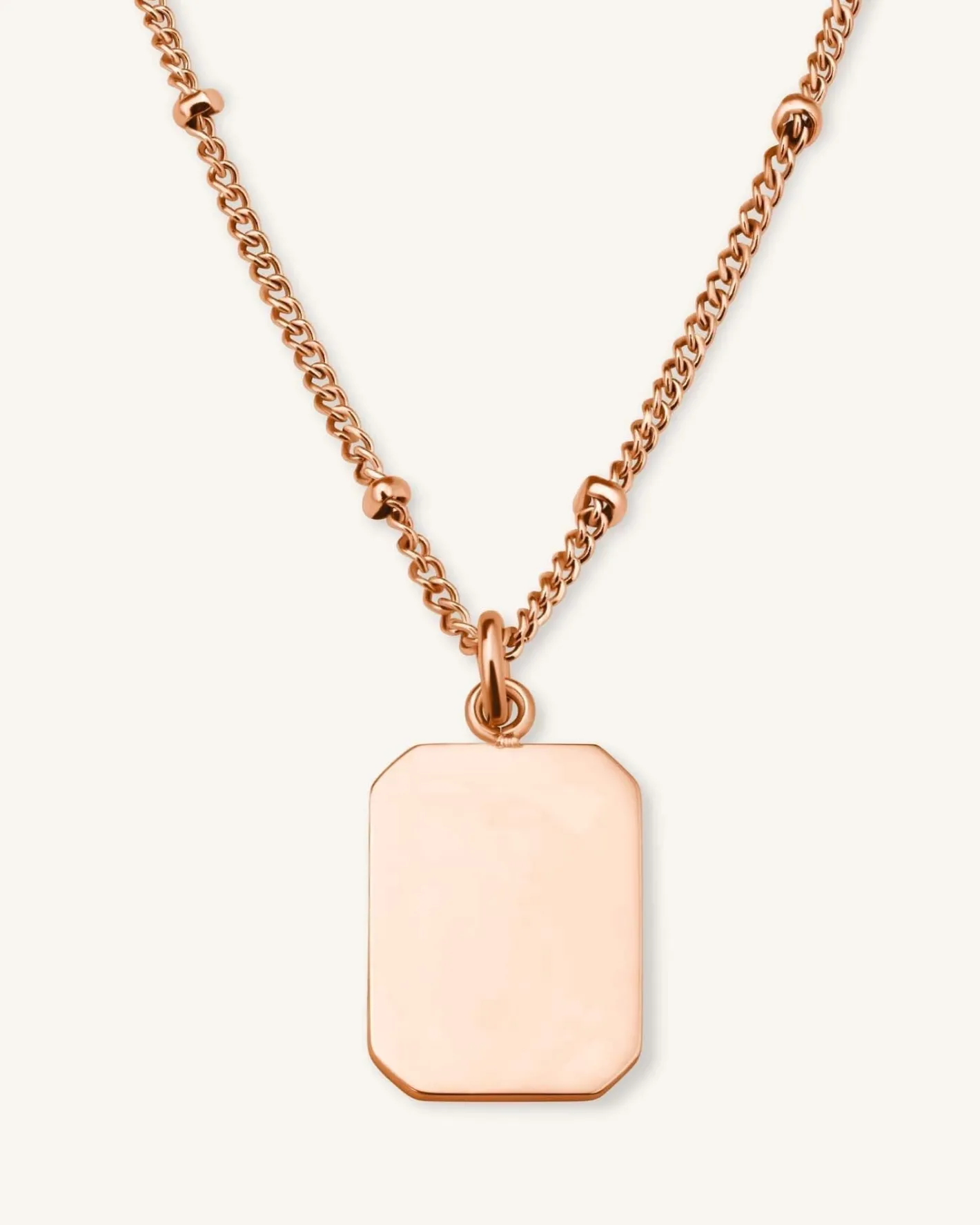 Rosefield Octagon Necklace New