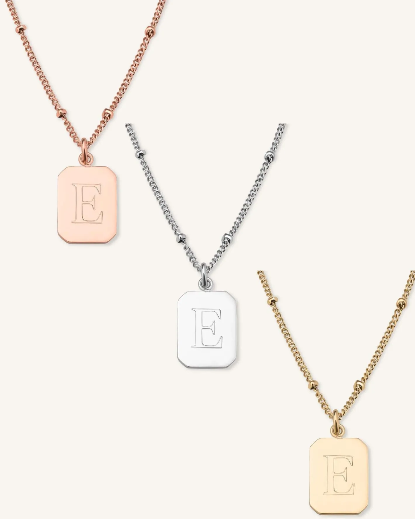 Rosefield Octagon Necklace New