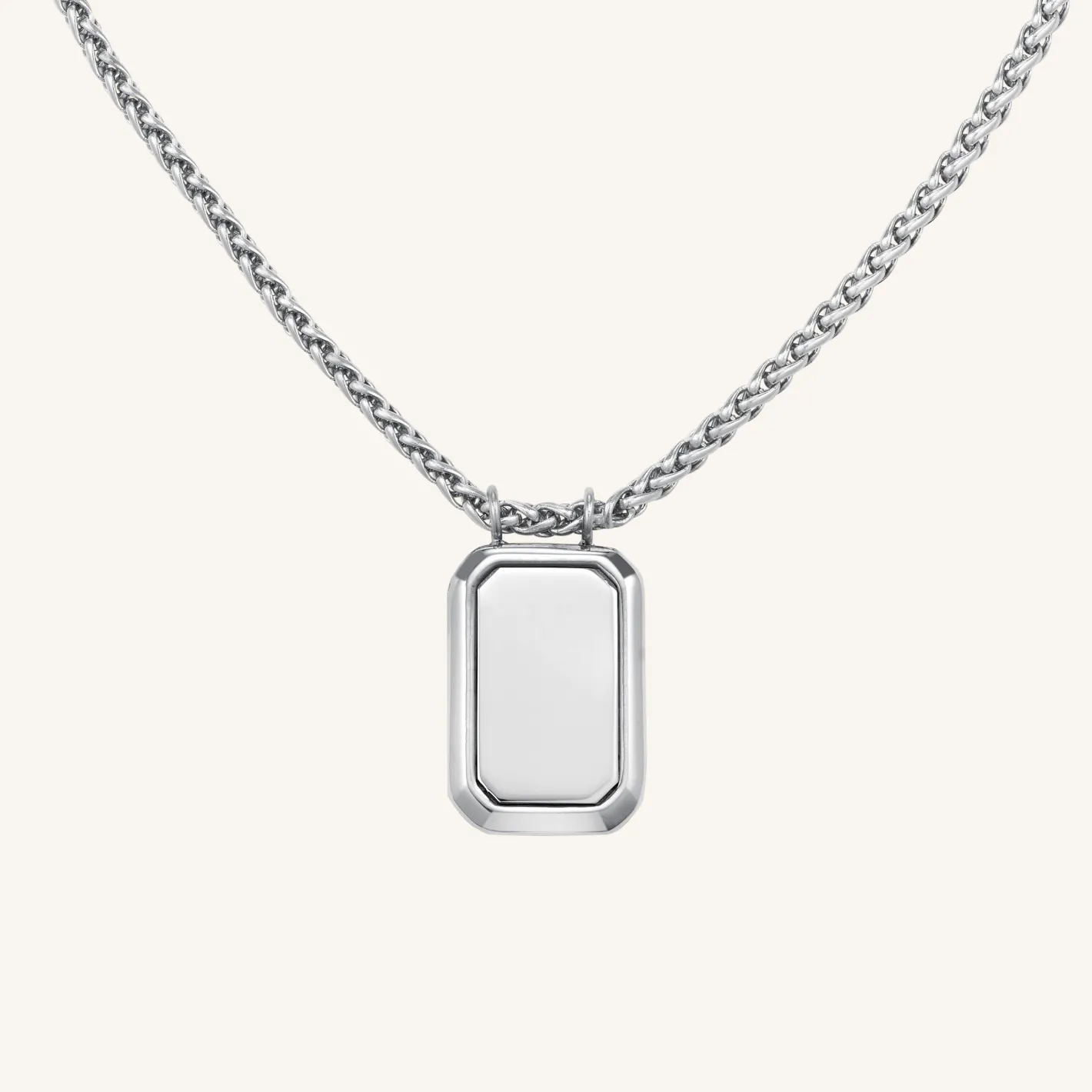 Rosefield Octagon Pendant Necklace New
