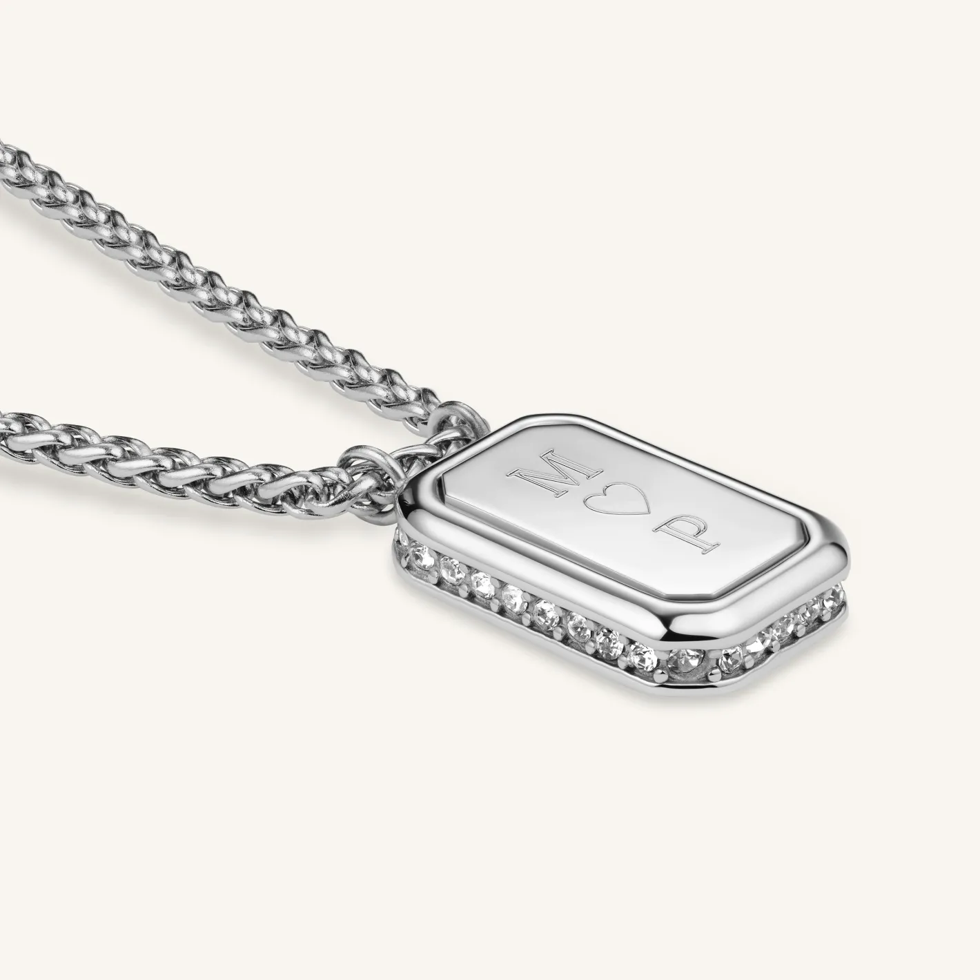 Rosefield Octagon Pendant Necklace New