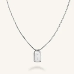 Rosefield Octagon Pendant Necklace New