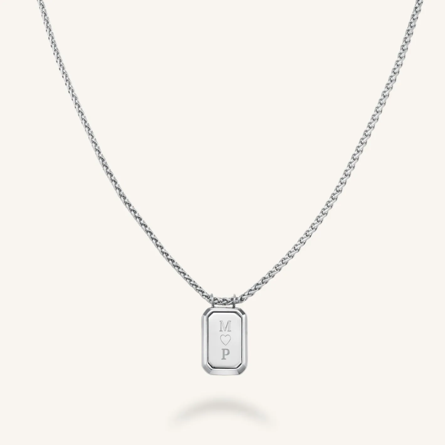 Rosefield Octagon Pendant Necklace New