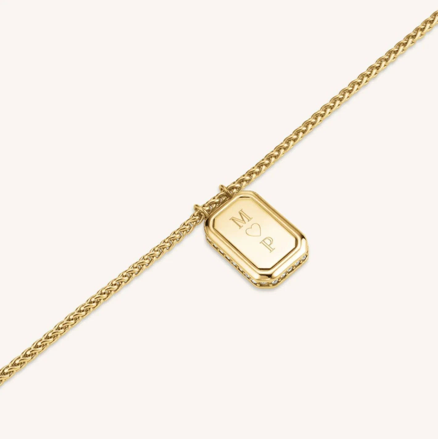 Rosefield Octagon Pendant Necklace New