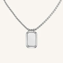Rosefield Octagon Pendant Necklace Outlet