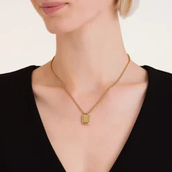 Rosefield Octagon Pendant Necklace Outlet