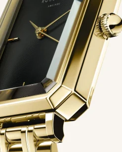 Rosefield Octagon XS Black Gold Hot