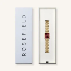 Rosefield Octagon XS Burgundy Discount