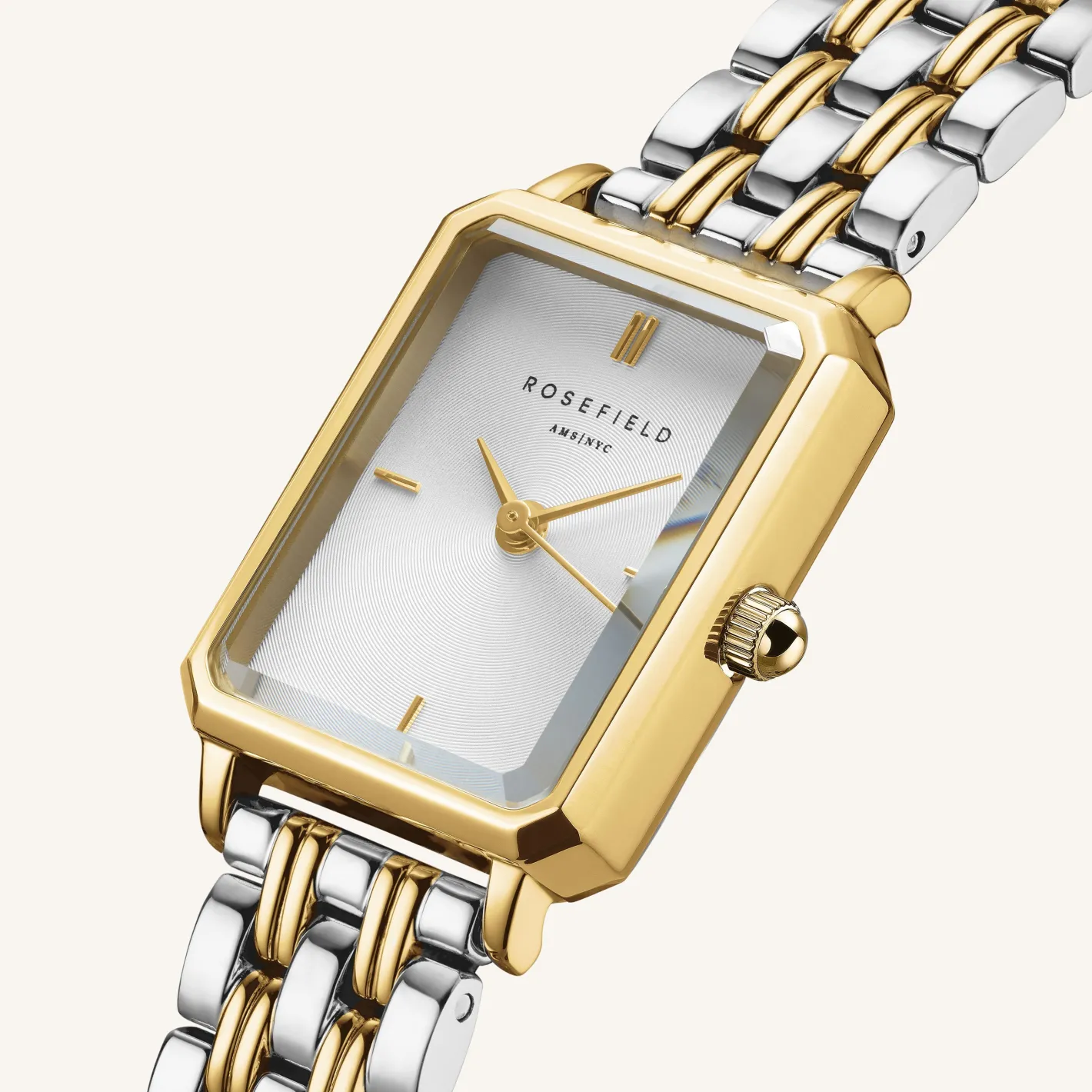 Rosefield Octagon XS Duotone Gold Fashion