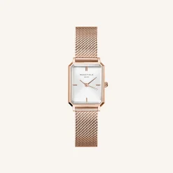 Rosefield Octagon XS Mesh Rose Gold Fashion