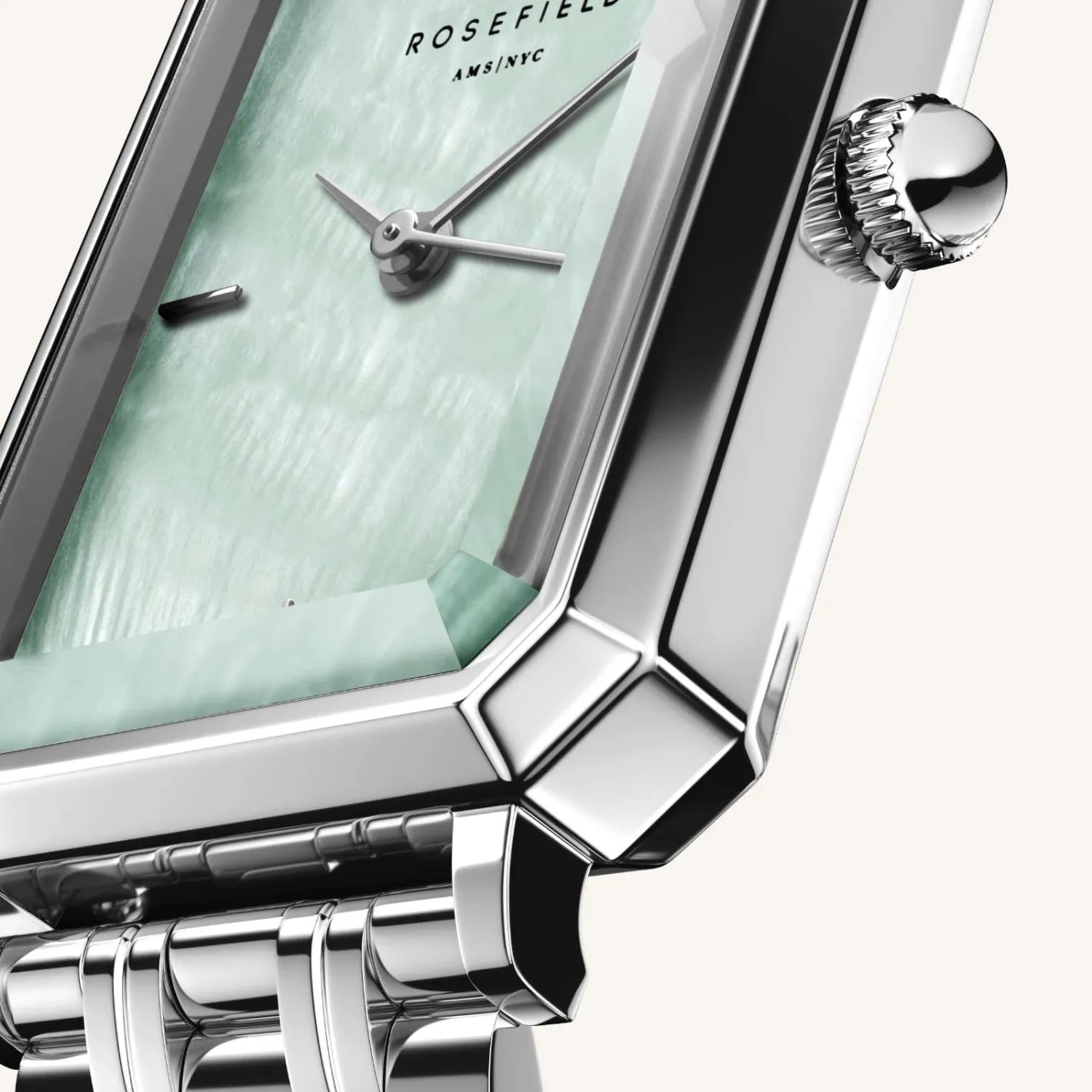 Rosefield Octagon XS Mint Green Clearance