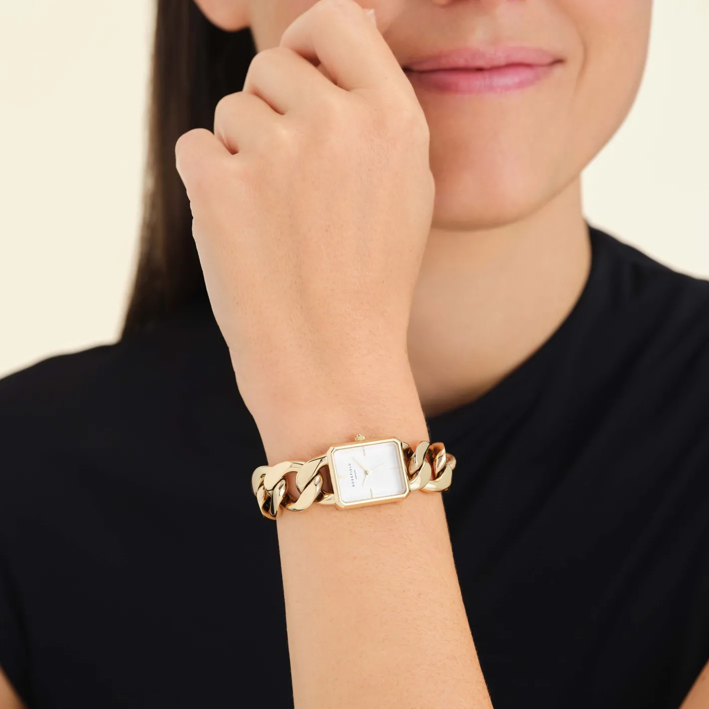 Rosefield Octagon XS Studio Gold Discount