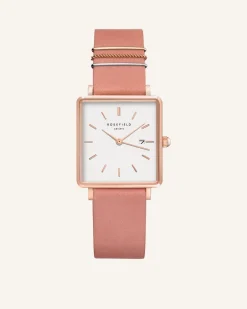 Rosefield Old Pink Rose gold Strap Online