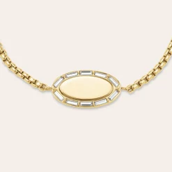 Rosefield Oval Baguette Bracelet Clearance