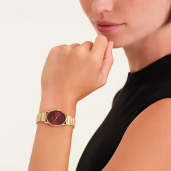 Rosefield Oval Burgundy Outlet