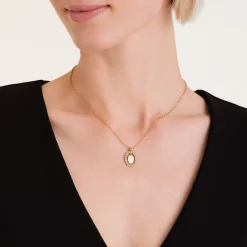 Rosefield Oval Pendant Necklace Clearance