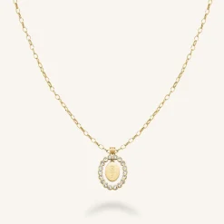 Rosefield Oval Pendant Necklace Clearance