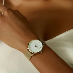 Rosefield Pearl Edit Mesh Gold Fashion