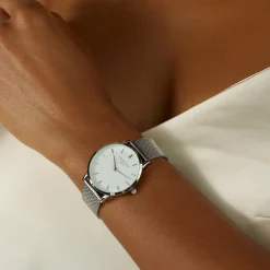 Rosefield Pearl Edit Mesh Silver Fashion