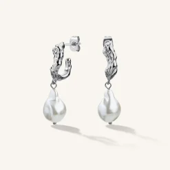 Rosefield Pearl Hoops Best