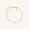 Rosefield Pink Stone Bracelet Outlet