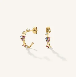 Rosefield Rainbow Hoops Outlet