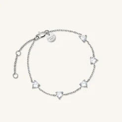 Rosefield Row Hearts Bracelet Discount