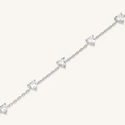 Rosefield Row Hearts Bracelet Discount
