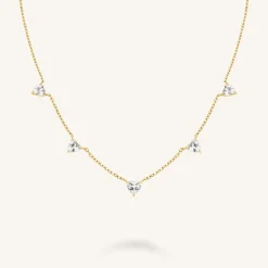Rosefield Row Hearts Necklace Best