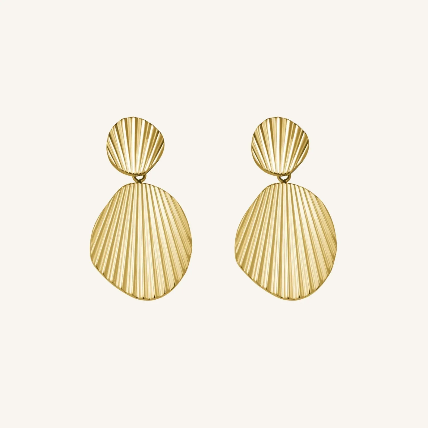 Rosefield Shell earrings Fashion