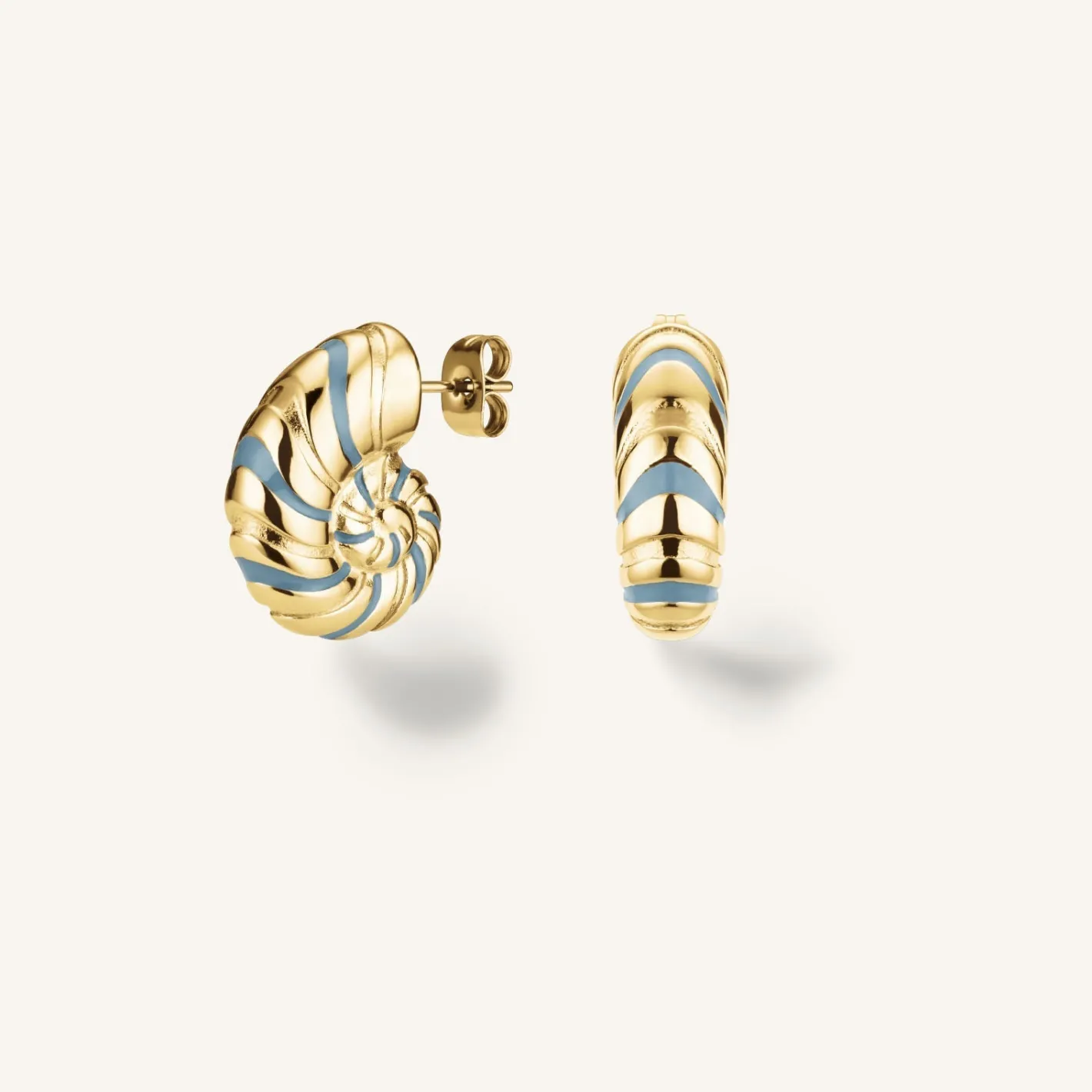 Rosefield Shell Enamel Earrings Best
