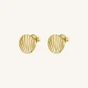 Rosefield Shell studs Hot