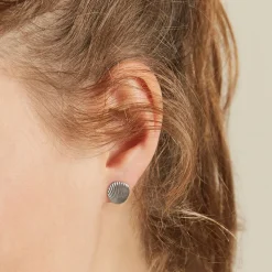 Rosefield Shell studs Hot