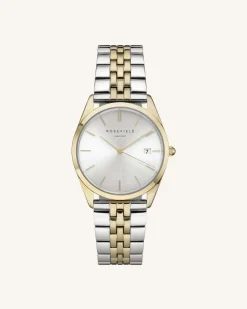 Rosefield Silver - Gold Strap Fashion