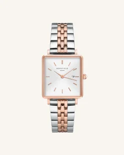 Rosefield Silver Rose gold Strap Outlet