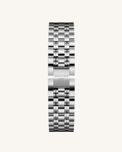 Rosefield Silver Steel Strap Clearance
