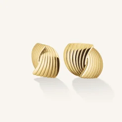 Rosefield Simple Knot Earrings New