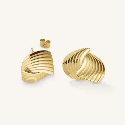 Rosefield Simple Knot Earrings New