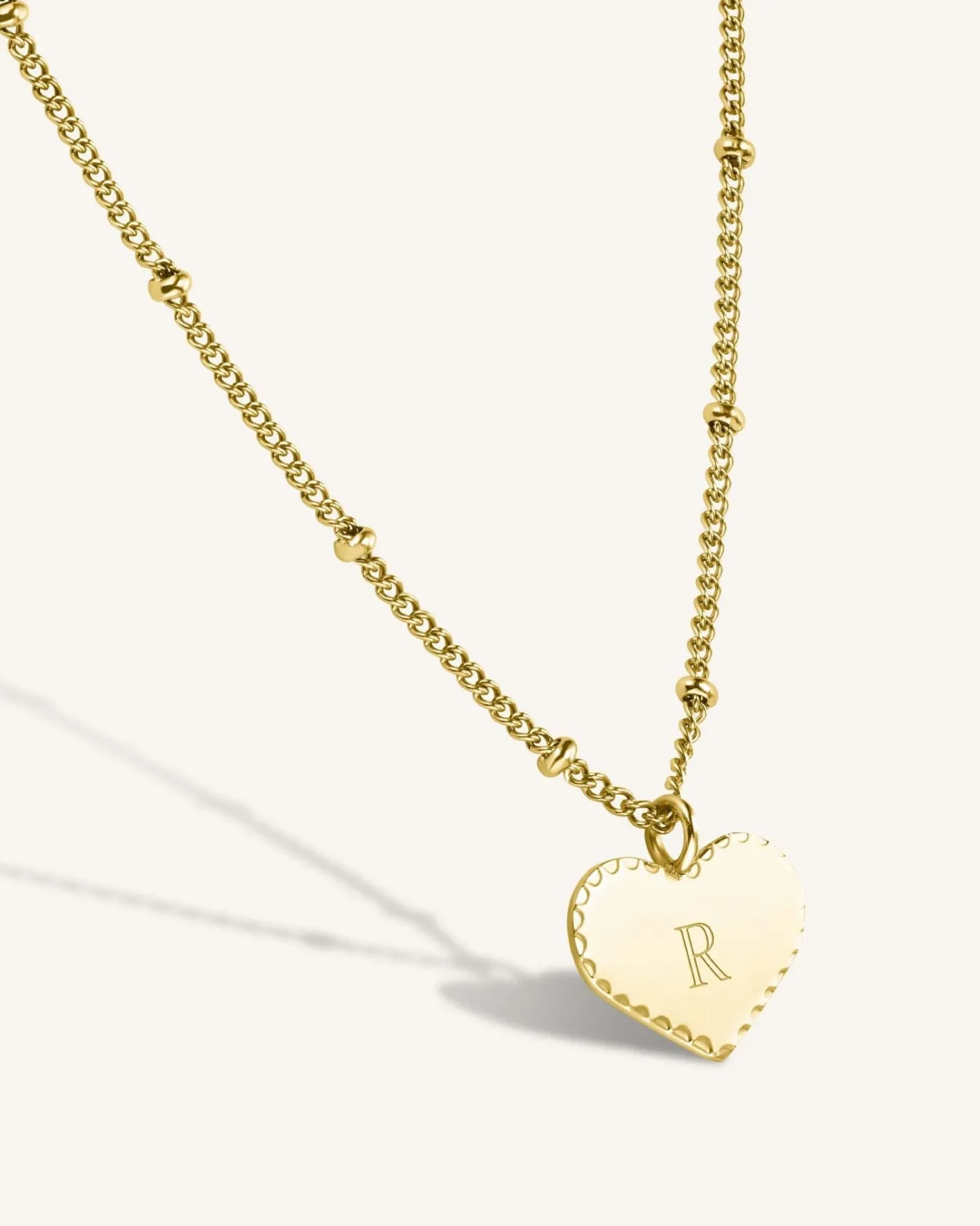 Rosefield Single Heart Necklace Fashion