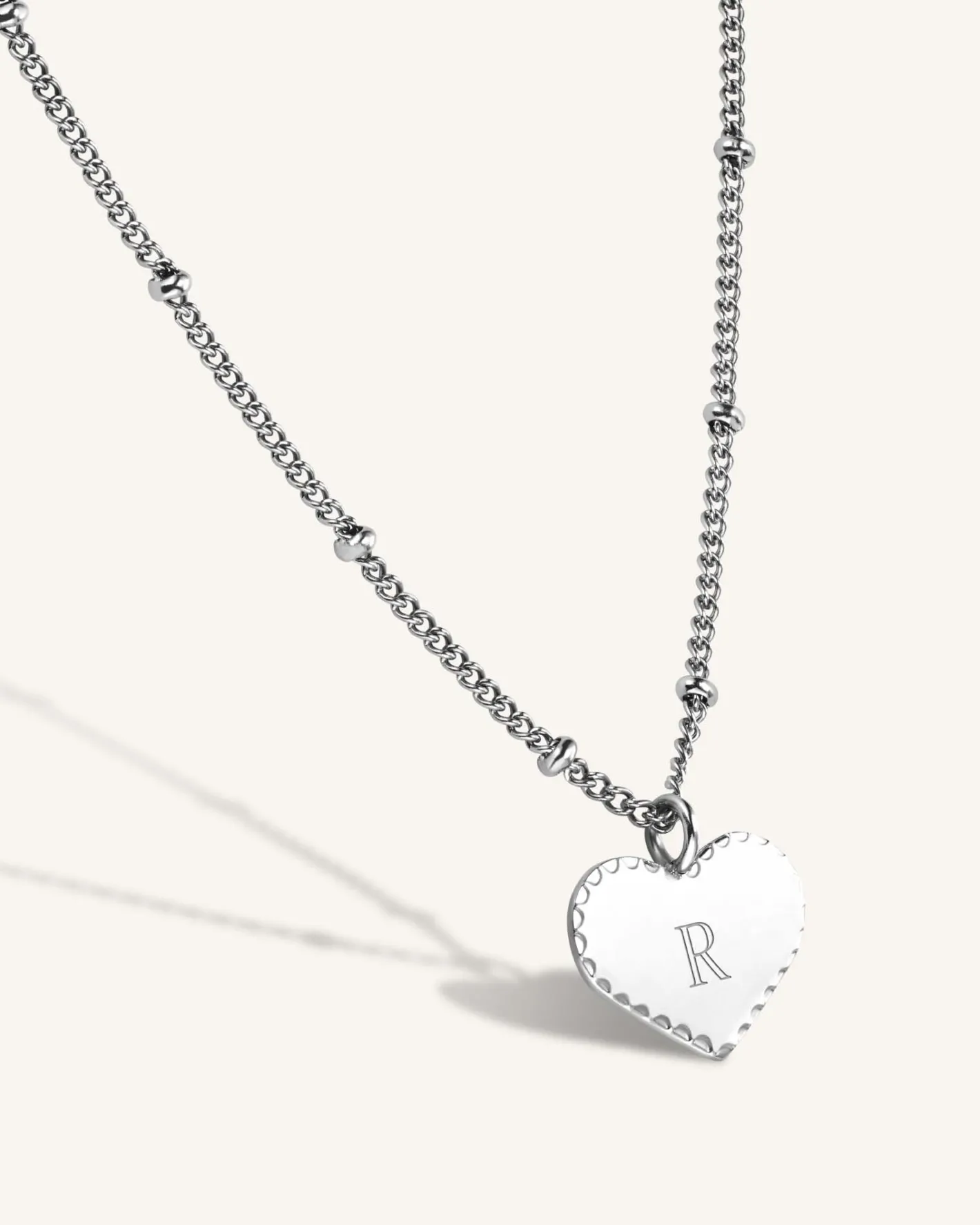 Rosefield Single Heart Necklace Fashion