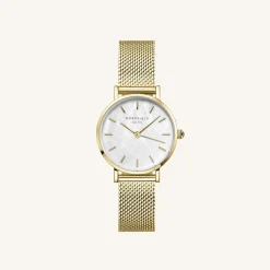 Rosefield Small Edit Mesh Gold Sale