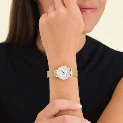 Rosefield Small Edit Mesh Gold Sale