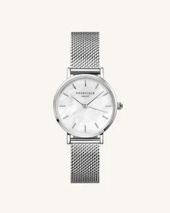 Rosefield Small Edit Pearl Silver Outlet