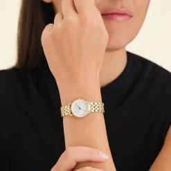 Rosefield Small Edit White Gold New