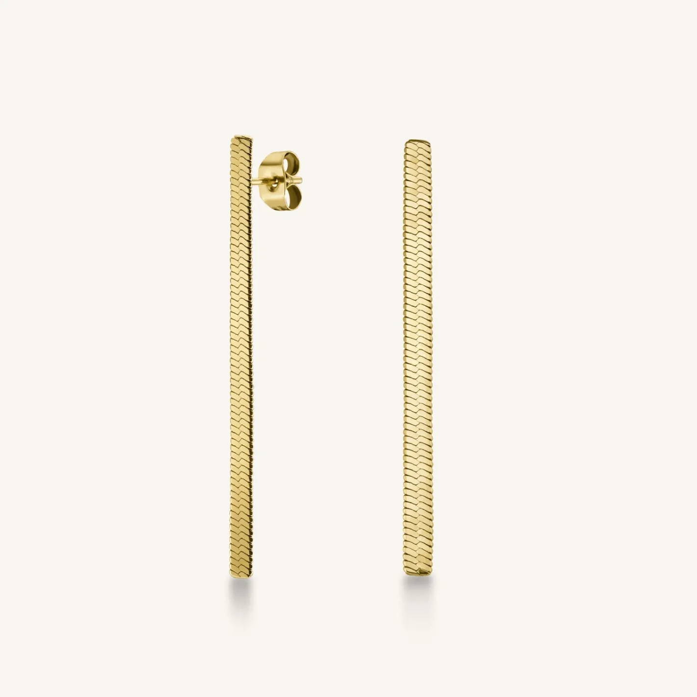 Rosefield Snake Earrings Gold Hot